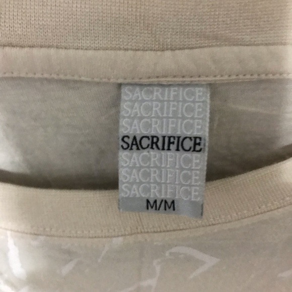 Sacrifice Embossed Graphic Tee - Picture 4 of 4